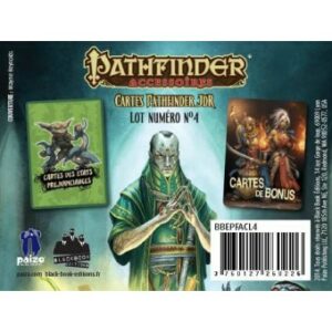 Pathfinder Cartes : Préjudices et Bonus