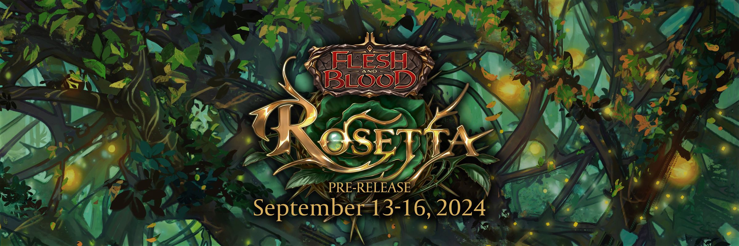 Flesh and Blood Rosetta prerelease banner | Jeux Toulon L'Atanière