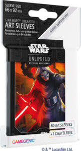 Pochettes STD Star Wars Unlimited x60 : Kylo Ren