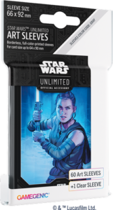 Pochettes STD Star Wars Unlimited x60 : Rey