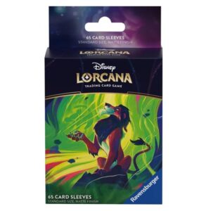 Lorcana - La Mer Azurite (Set6) : Sleeves STD x65 Scar