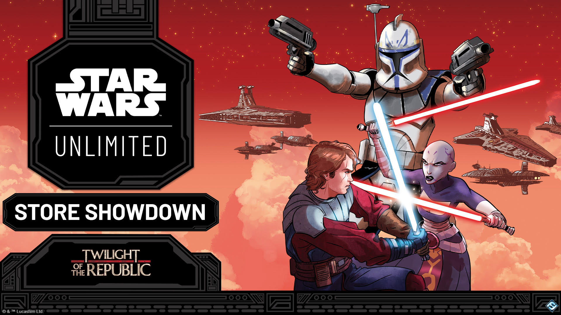 Star Wars Unlmited Store Showdown SWU Crepuscule de la Republique | Jeux Toulon L'Atanière