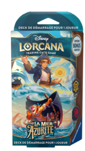 Lorcana - La Mer Azurite (Set6) : Deck de Démarrage (Jaune/Rouge)