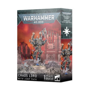 Space Marines du Chaos : Seigneur du Chaos avec Réacteur Dorsal