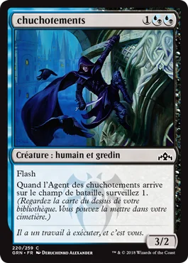 Chuchotements - GRN - Magic - jeux - Toulon - L'Atanière