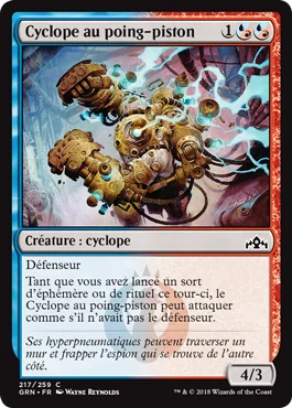 Cyclope au poing-piston - GRN - Magic - jeux - Toulon - L'Atanière