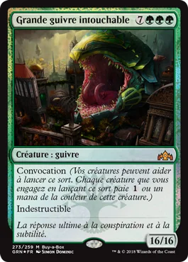 Grande guivre intouchable - GRN - Magic - jeux - Toulon - L'Atanière