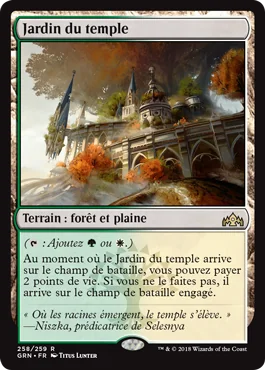 Jardin du temple - GRN - Magic - jeux - Toulon - L'Atanière