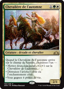 Chevalière de l'automne - GRN - Magic - jeux - Toulon - L'Atanière