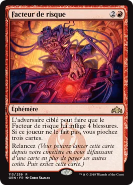 Facteur de risque - GRN - Magic - jeux - Toulon - L'Atanière