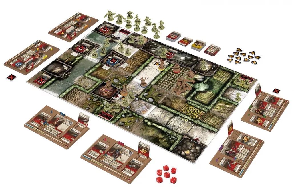 Green Horde - contenu - Zombicide - jeux -Toulon - L'Atanière