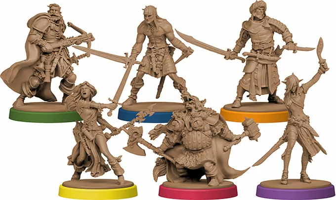 Green Horde - figurines héros - Zombicide - jeux - Toulon - L'Atanière