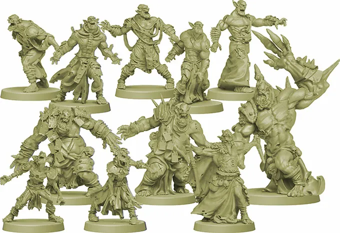 Green Horde - figurines zombies - Zombicide - jeux - Toulon - L'Atanière