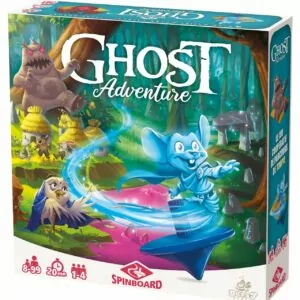 Ghost Adventure boite Buzzy Games Spinboard | Jeux Toulon L'Atanière