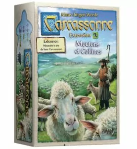 Carcassonne : Moutons et Collines