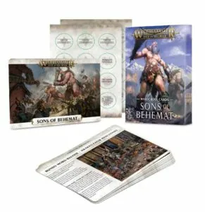 Sons of Behemat : Warscroll Cards FR