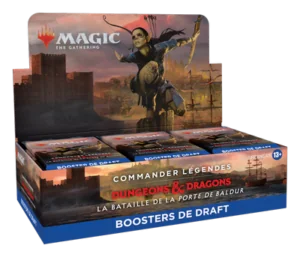 Commander Legends - La Bataille de la porte de Baldur (CLB) : Display - Draft Booster (FR)