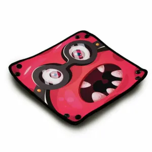 Tapis Piste à Dés : Cool Monster Pink