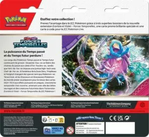 Pokémon - Écarlate et Violet : Forces Temporelles (EV05) : Tripack (FR)